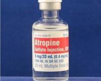 Attaque chimique : atropine en stock